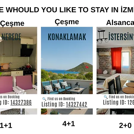 Luxury And Comfort In Alsancak Perfect For Groups Or Families アパート イズミル